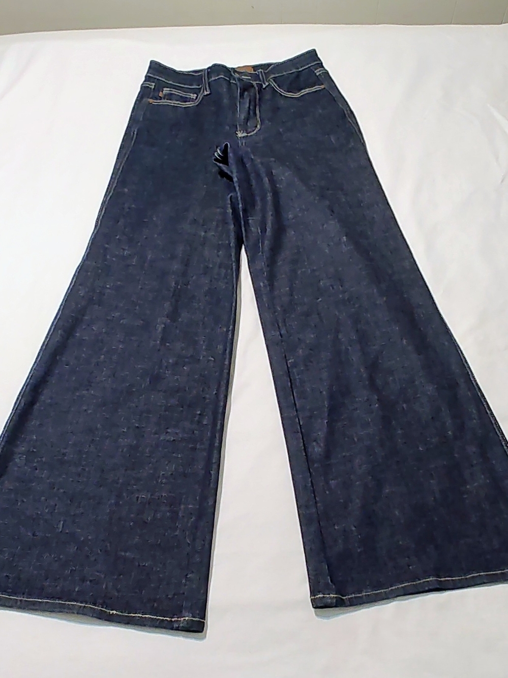 Judy Blue High Waist Tummy Control Retro Wide Leg Jeans